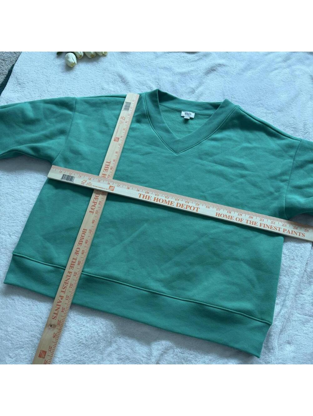 J.Crew V-neck sweatshirt - Picture 6 of 6